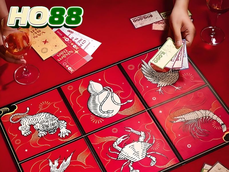 Cách chơi Bầu Cua tại nhà cái Ho88