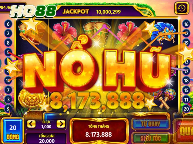 Hướng dẫn chơi nổ hũ Ho88 như ý